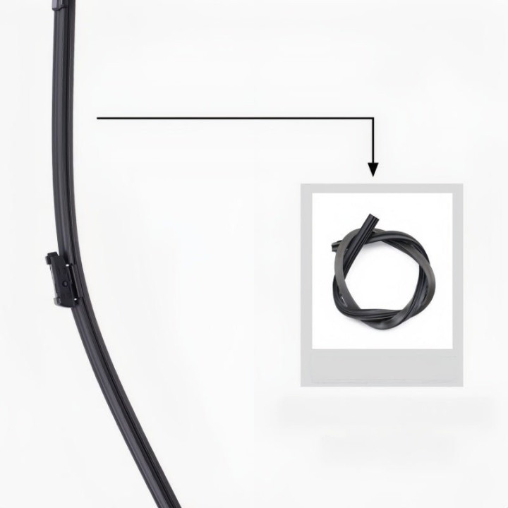 Front Wiper Rubber Blade for Leapmotor T03/C10/B05/B10