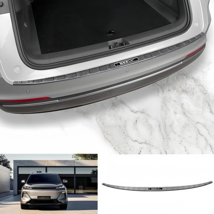 Carbon Fiber Trunk Sill Protector for Geely EX5 EM-i / Starray EM-i