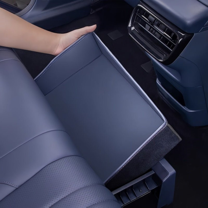 2nd Row Seat Storage Box Leather Mat for Geely EX5