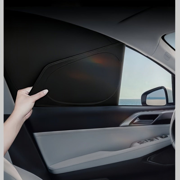 Zero‑light Suction Cup Window Privacy Sun Shades for Xpeng EV