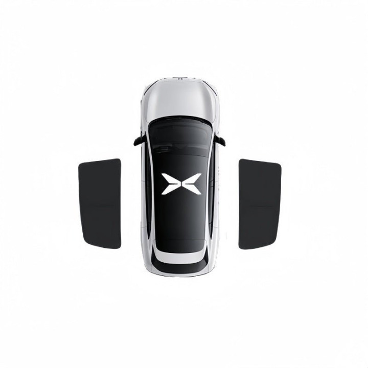 Zero‑light Suction Cup Window Privacy Sun Shades for Xpeng EV