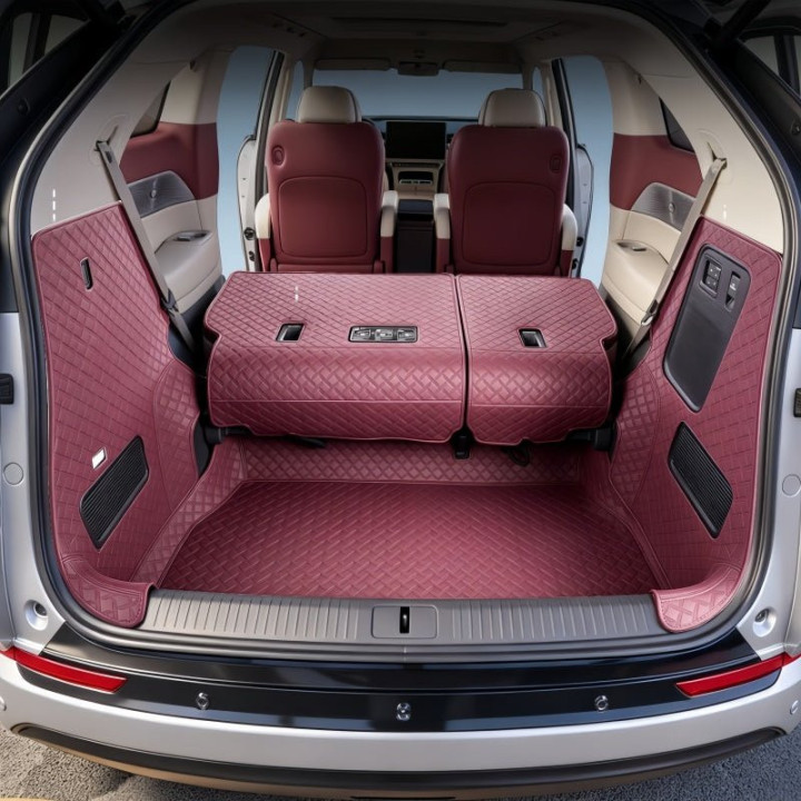 Full Coverage Leather Trunk Mat for 2026 Xpeng X9