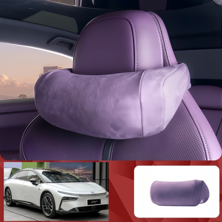 Premium Suede Memory Foam Neck Pillow for XPENG G6/G9/P7/X9/L03/G7/P7+
