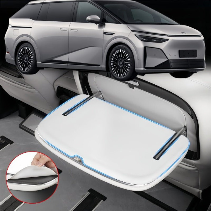 Seat Back Foldable Table Mat for 2024-2026 XPENG X9
