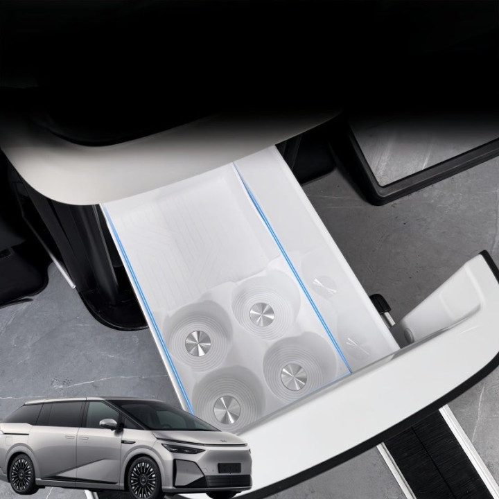 Eco Silicone Rear Fridge Liner Mat for 2024-2026 XPENG X9