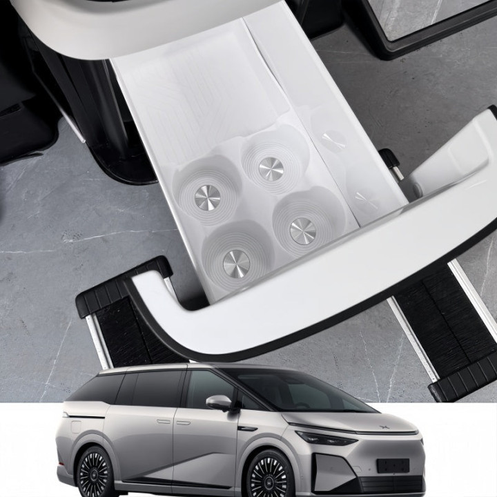 Eco Silicone Rear Fridge Liner Mat for 2024-2026 XPENG X9