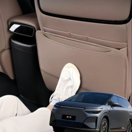 Front & 2nd Row Seat Back Anti-Kick Mats for 2024-2026 XPENG X9