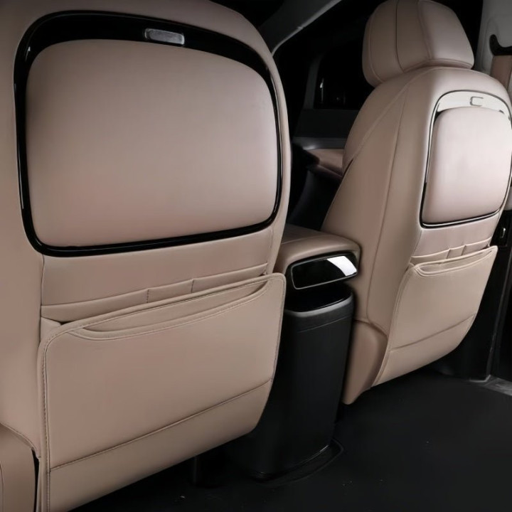 Front & 2nd Row Seat Back Anti-Kick Mats for 2024-2026 XPENG X9