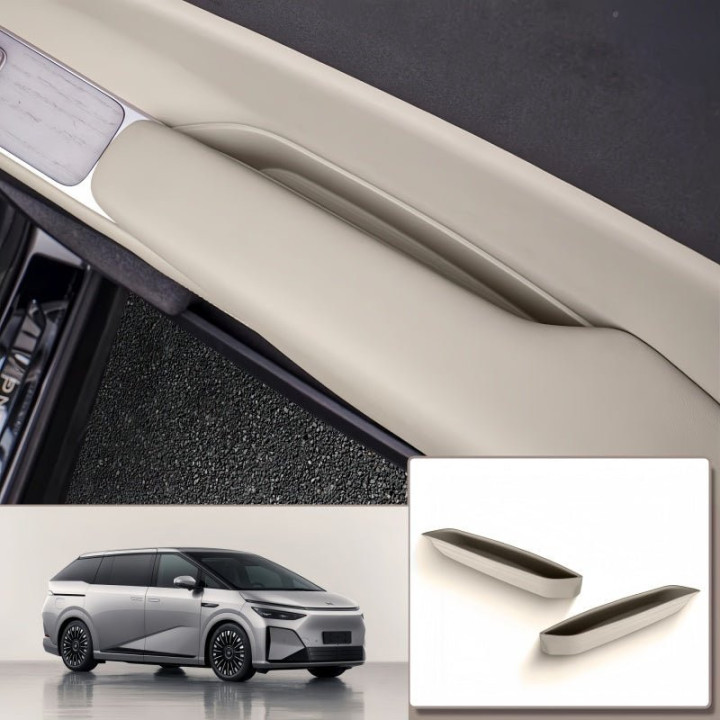 Eco Silicone Front Door Handle Storage Tray for 2024-2026 XPENG X9
