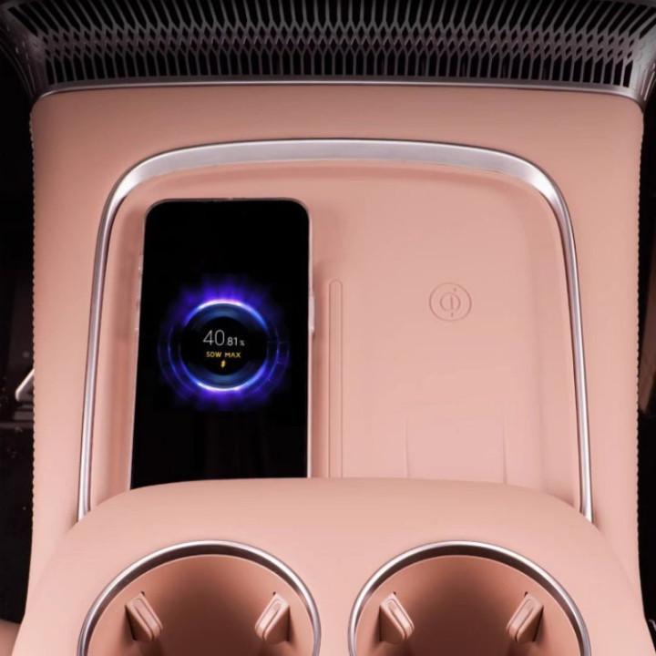 Wireless Charger Silicone Mat for 2024-2026 XPENG X9