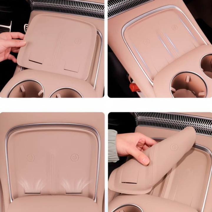 Wireless Charger Silicone Mat for 2024-2026 XPENG X9