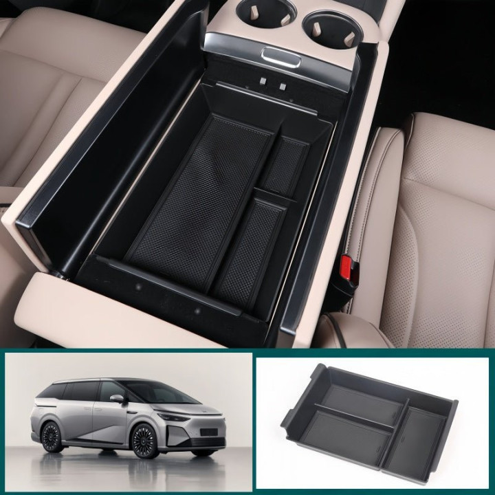 Center Console Armrest Storage Box for 2023-2026 XPENG X9