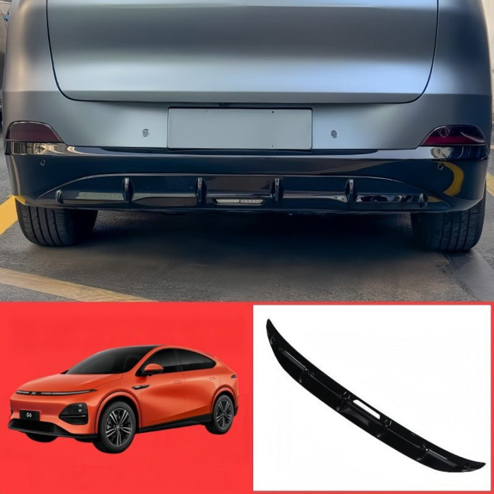 ABS Rear Bumper Diffuser Decorative Cover for 2023-2026 XPENG G6