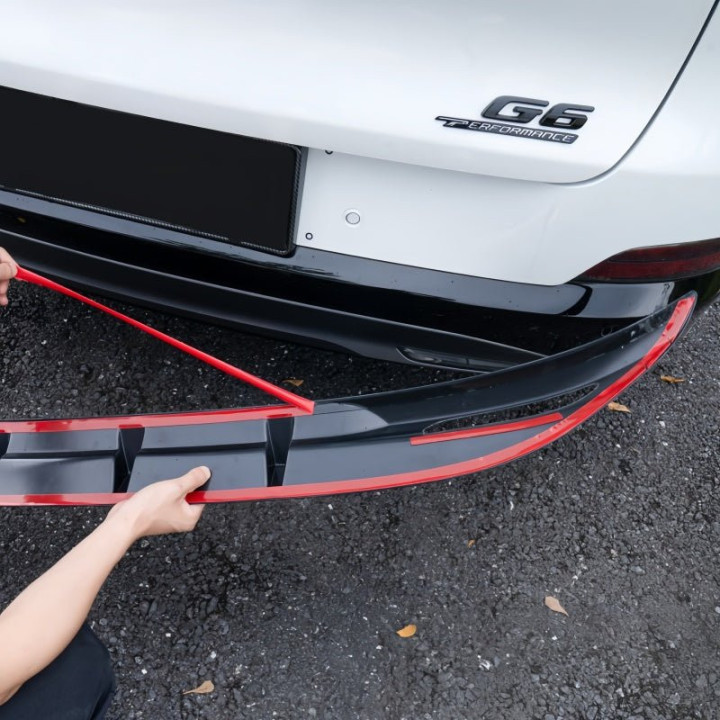 ABS Rear Bumper Diffuser Decorative Cover for 2023-2026 XPENG G6