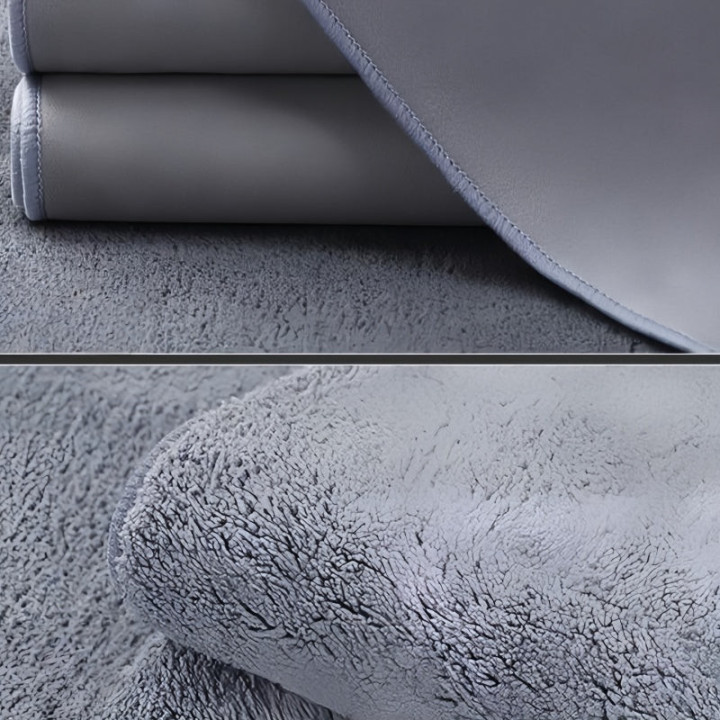 Dual Layer Plush Leather Wash Towel for Geely