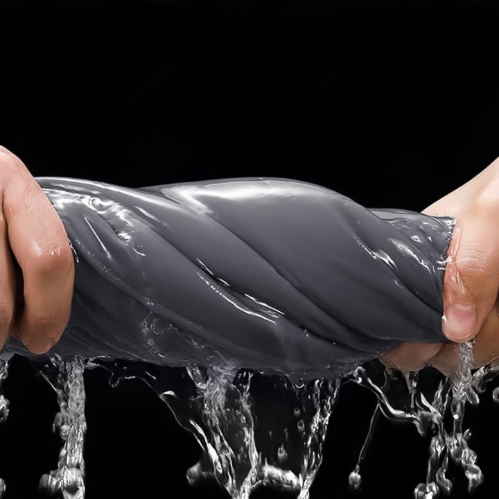 Dual Layer Plush Leather Wash Towel for Geely