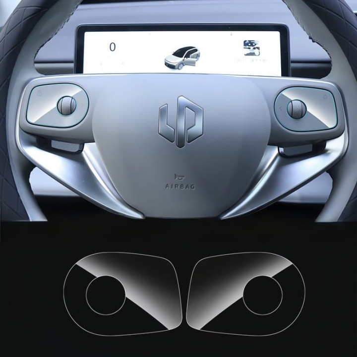 Steering Wheel Button TPU Protective Film for Leapmotor B05/B10/C10