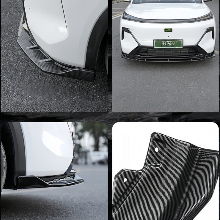 Sport Front Bumper Diffuser for Geely EX5 EM-i | Lower Splitter
