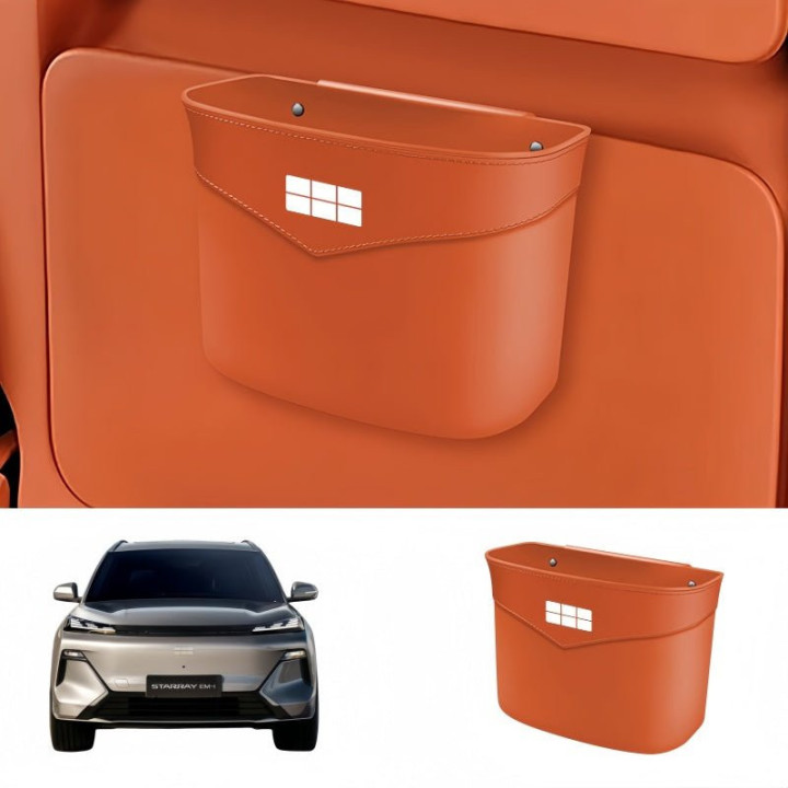 Hanging Car Waste Bin Organizer for Geely Models