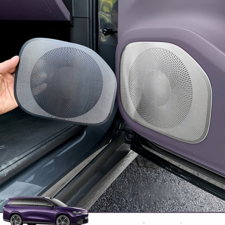 Stainless Steel Door Speaker Cover Trim for Leapmotor C10