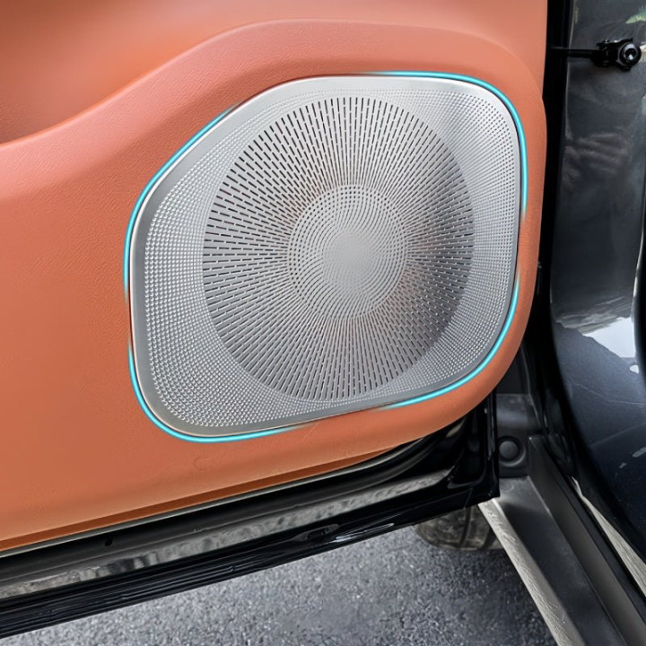 Stainless Steel Door Speaker Cover Trim for Leapmotor C10