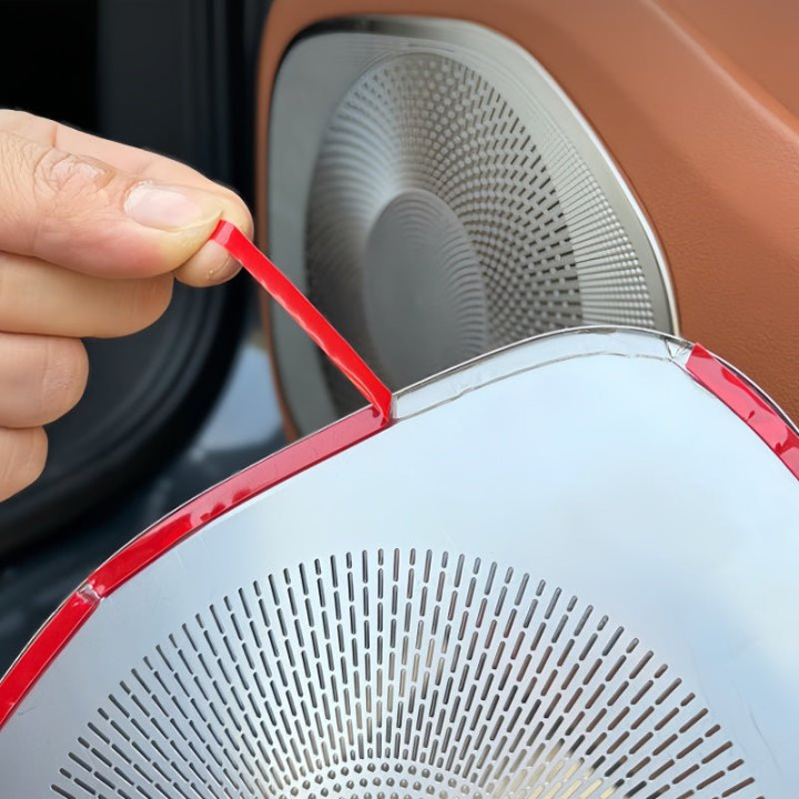 Stainless Steel Door Speaker Cover Trim for Leapmotor C10