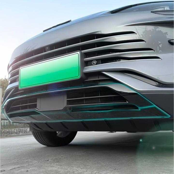 Gloss Black Front Rear Bumper Trim for BYD Sealion 6 / Seal U