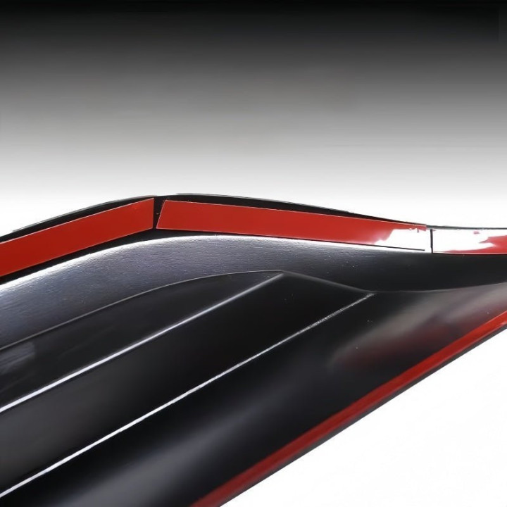 Gloss Black Front Rear Bumper Trim for BYD Sealion 6 / Seal U