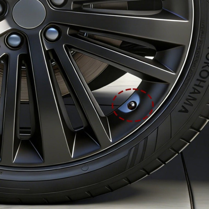 Blackout Wheel Hub Covers for Leapmotor B10