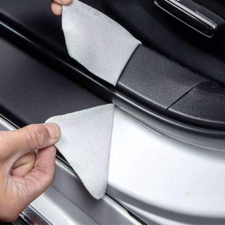 Car Door Sill Leather Protector Strips for Geely EX5