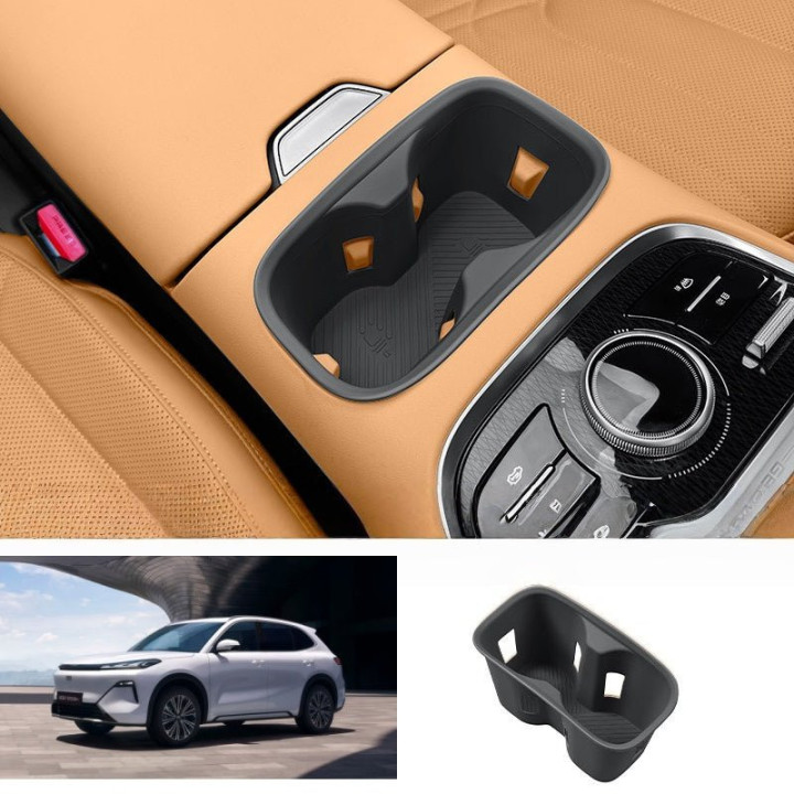Custom Cup Holder Insert for Geely EX5 EM-i
