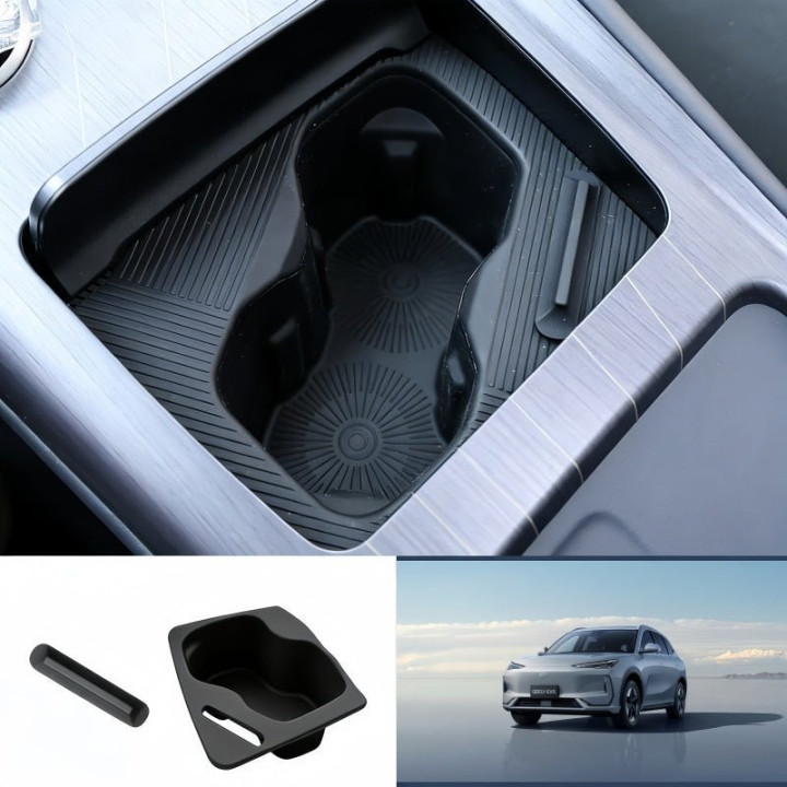 Custom Cup Holder Insert for Geely EX5