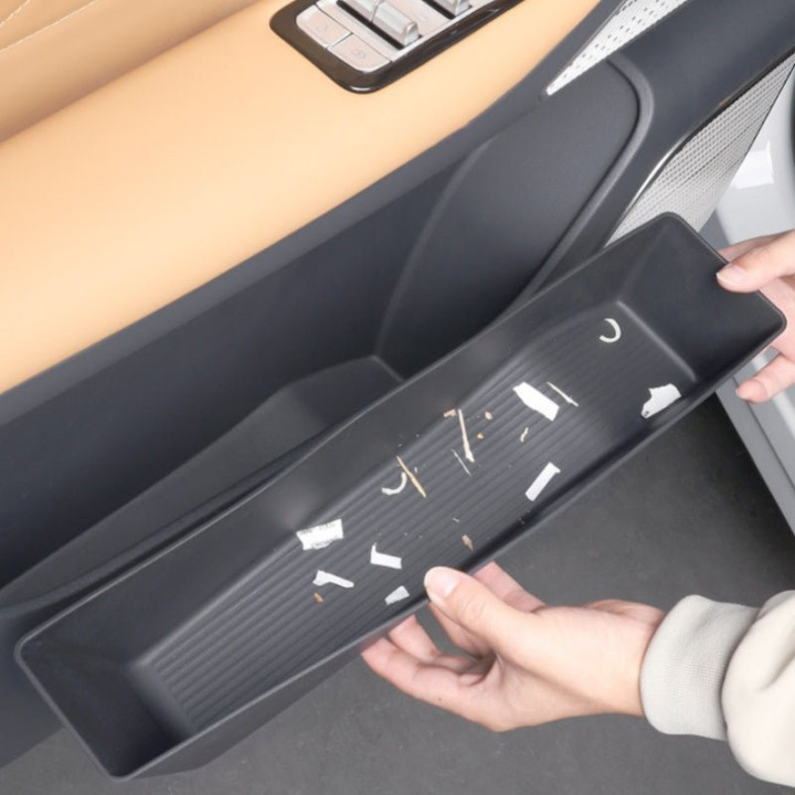 Rubber Door Pocket Storage Organizer Tray for Geely EX5 EM-i