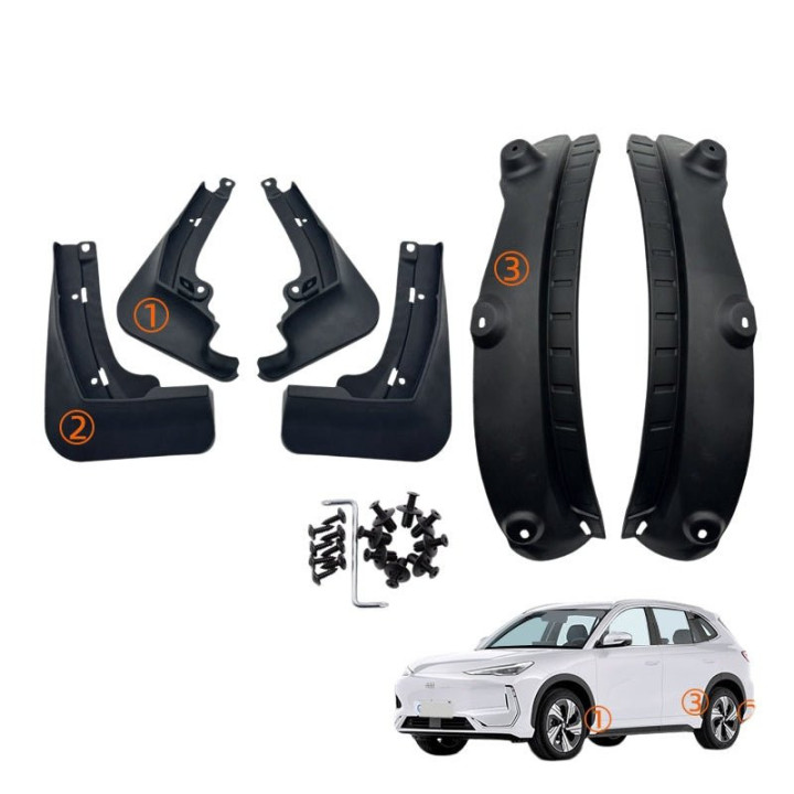 Rear Wheel Mud Flaps Inner Liner for Geely