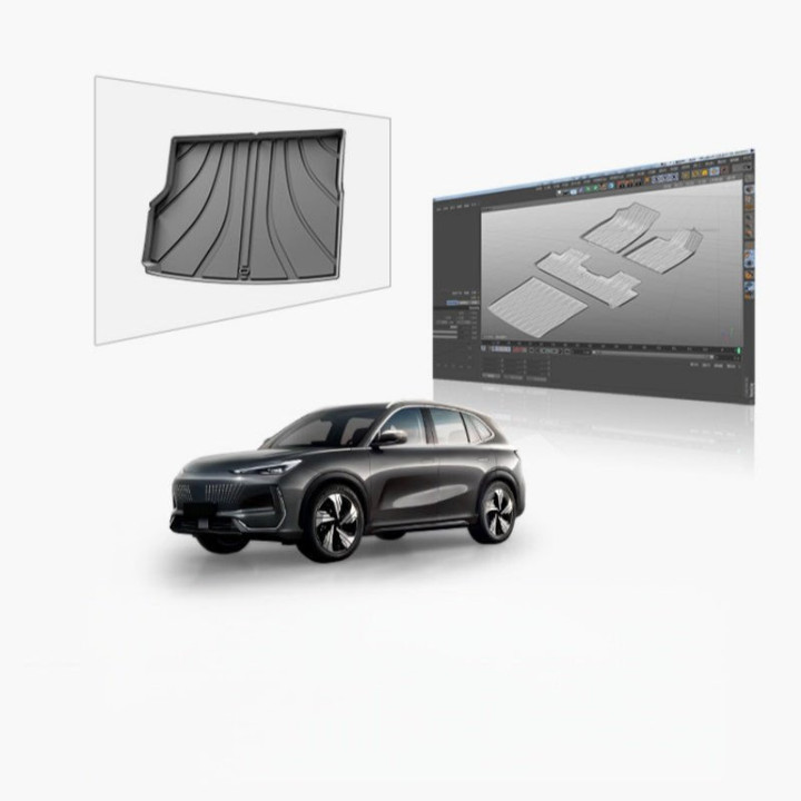 Custom Fit TPE Cargo Liner for Geely EX5