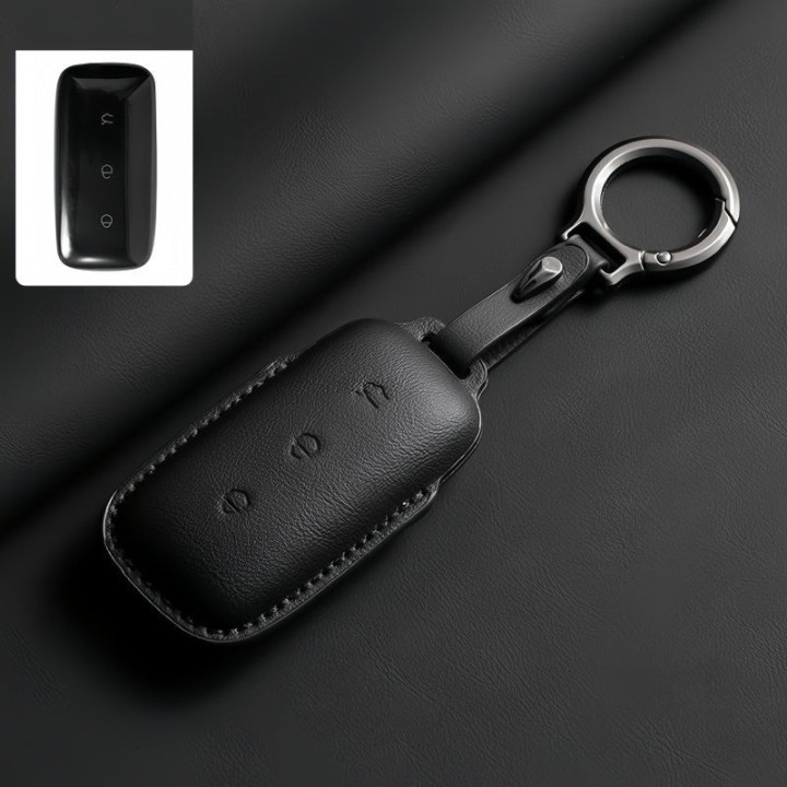 Leather Key Fob Cover for Geely EX5 / Geely Starray EM-i
