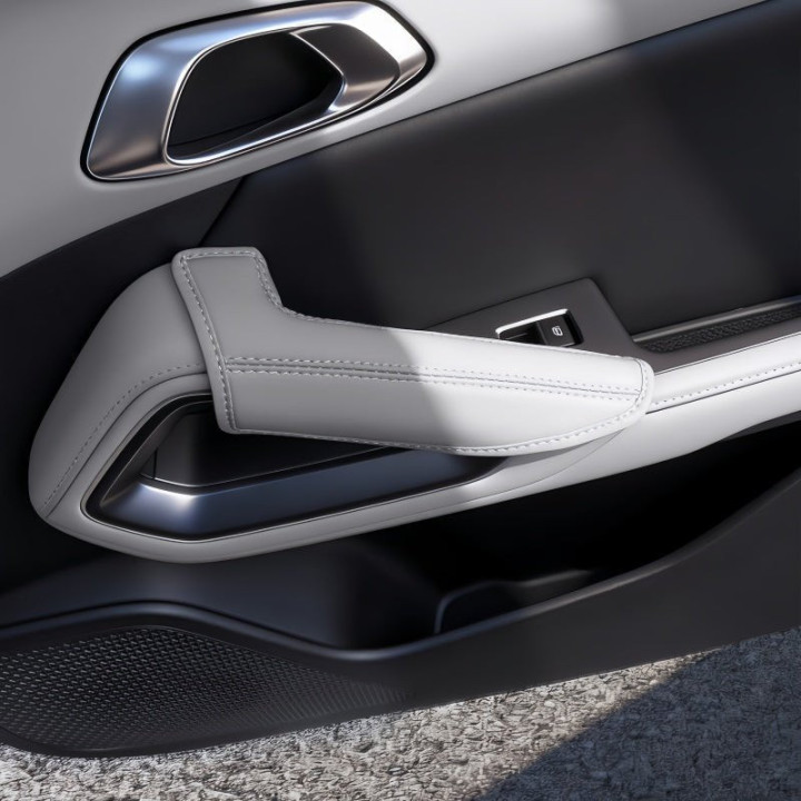 Leather Door Handle Cover for BYD ATTO 2