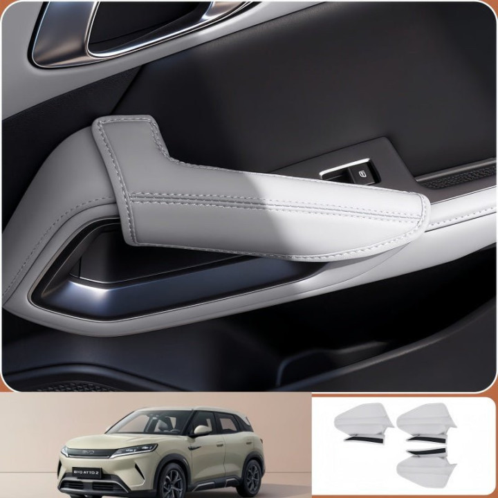 Leather Door Handle Cover for BYD ATTO 2