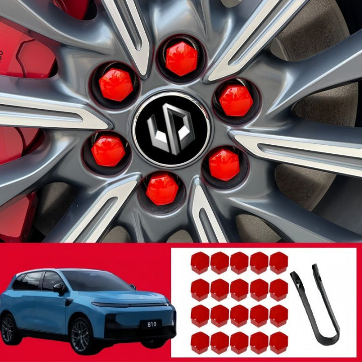 Wheel Lug Nut Covers for Leapmotor B10/C10/B05/B03X/T03