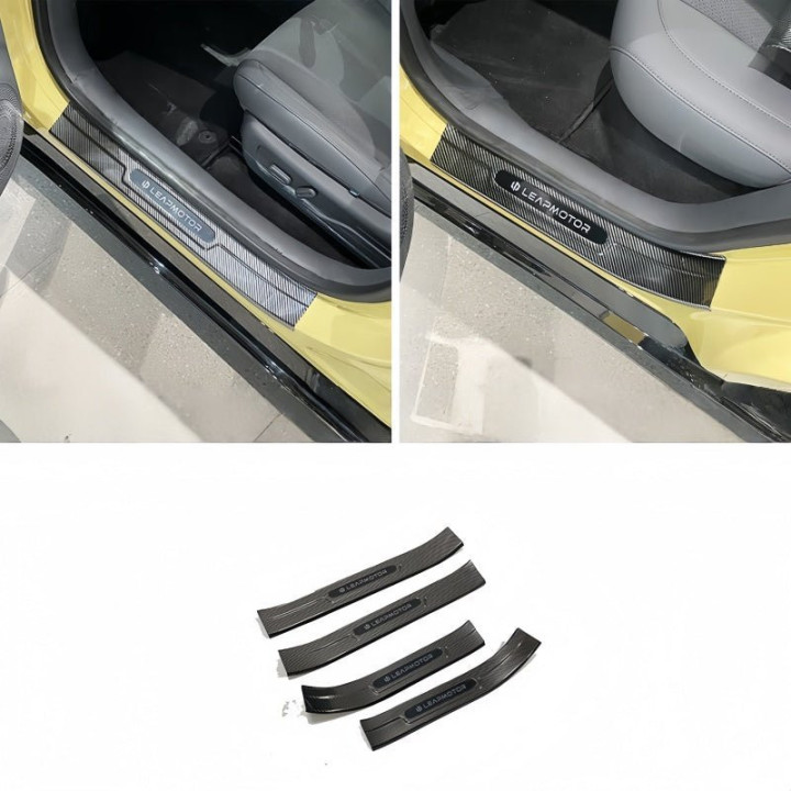 Carbon Fiber Sill Protectors for Leapmotor B10/B05