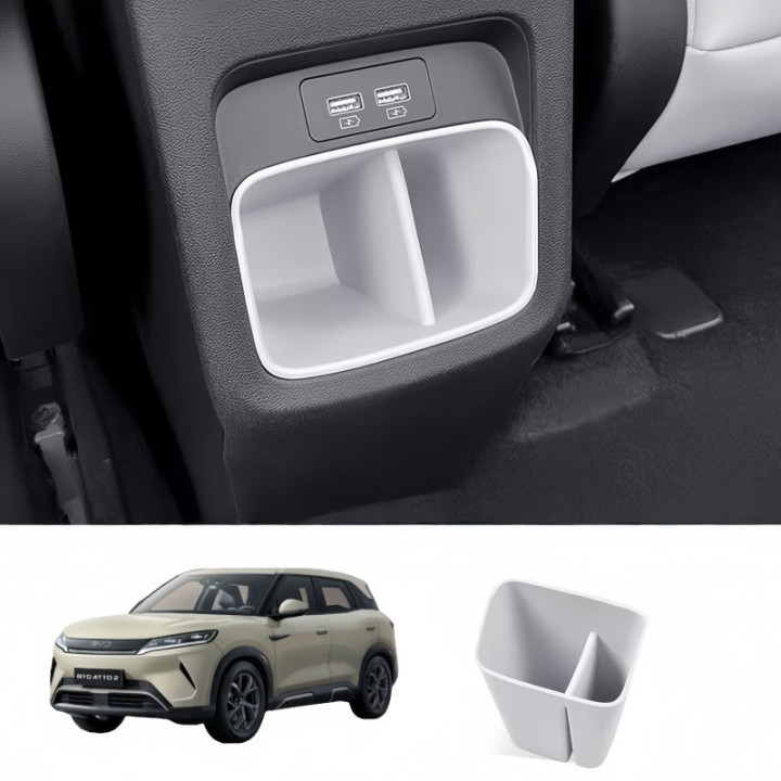 Rear Seat Silicone Trash Bin for BYD ATTO 2