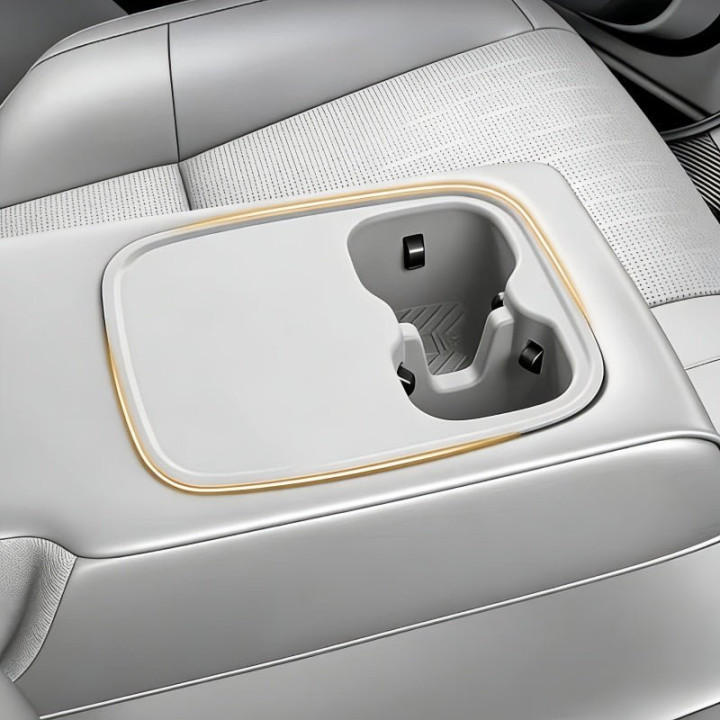Rear Cup Holder Silicone Mat for Leapmotor B10