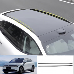 Gloss Black Roof Rail Trim for Zeekr 7X (2PCS)