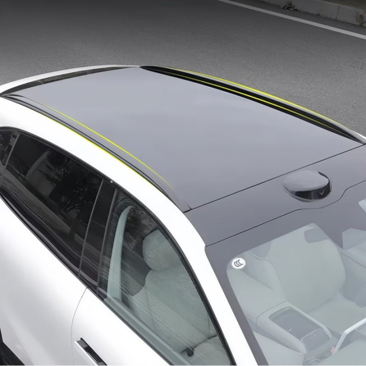 Gloss Black Roof Rail Trim for Zeekr 7X (2PCS)