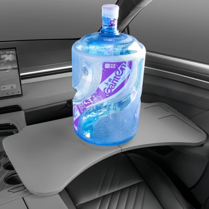 Foldable Leather Car Desk for Zeekr