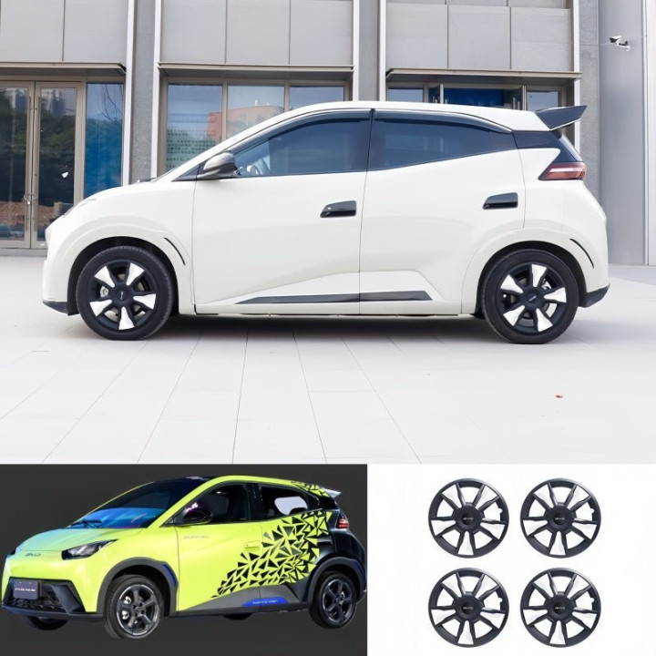 Wheel Hub Cover for BYD Dolphin Surf/Seagull (4 Pcs)