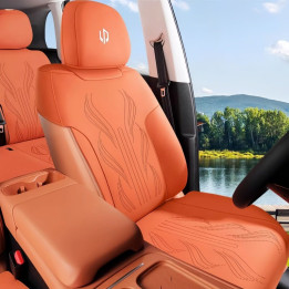 Alcantara Semi-Wrap Seat Cover for Leapmotor C10