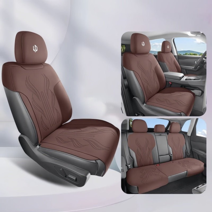 Alcantara Semi-Wrap Seat Cover for Leapmotor C10