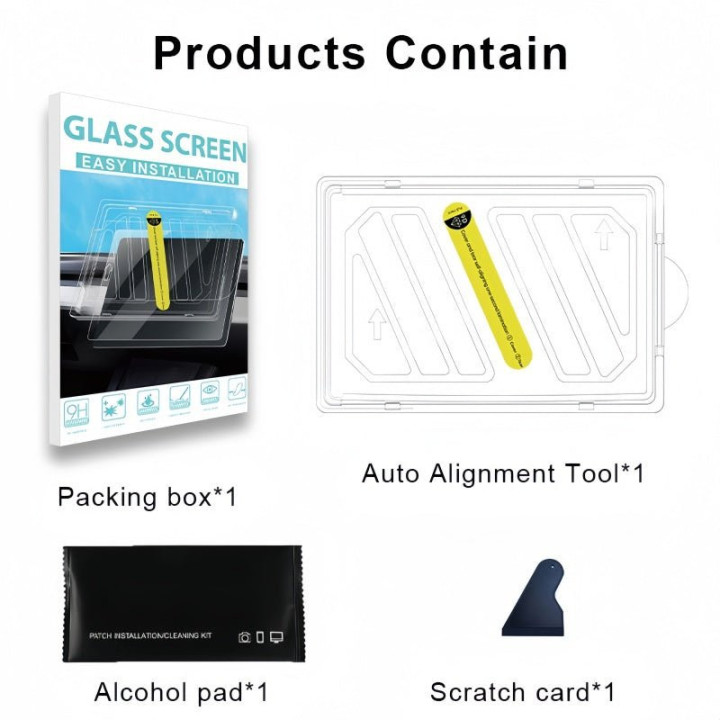 14.6" Tempered Glass Screen Protector for Leapmotor B10/C10/B05/B03X