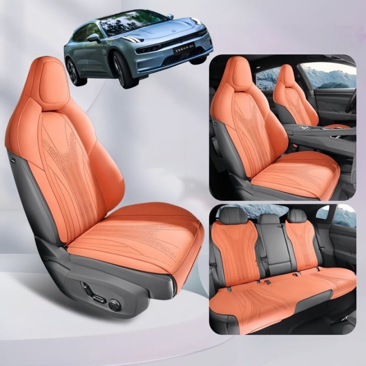 Premium Suede Seat Covers for Zeekr 001
